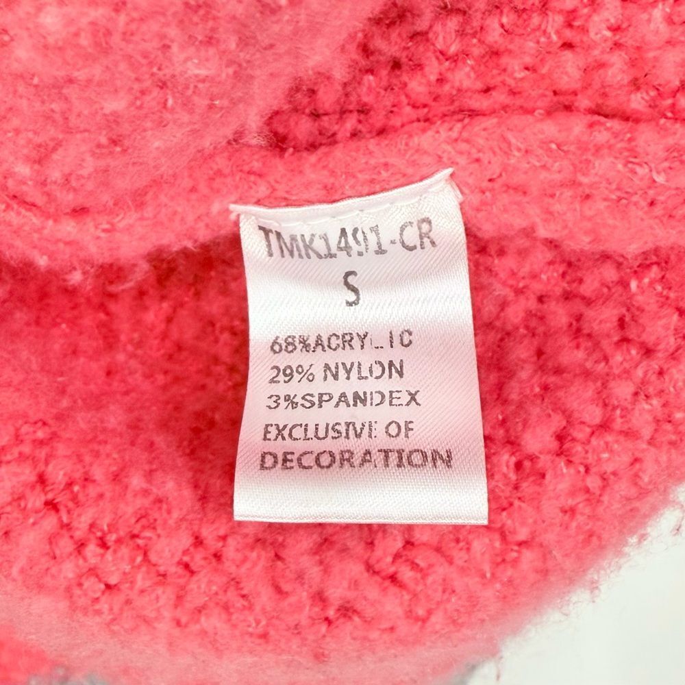 THML Blue Orange Color Block Stripe Open Front Fu… - image 12